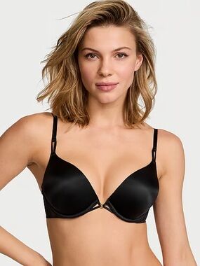 Victoria’s Secret Bombshell Push Up Bra NWT Women Size 38C in Jet Black